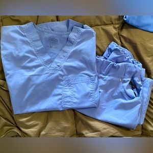 Cherokee blue scrubs Sz S